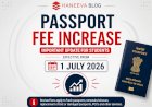 Passport Fees Set to Increase from 1 July 2026: What Every Student Planning to Study Abroad Should Know