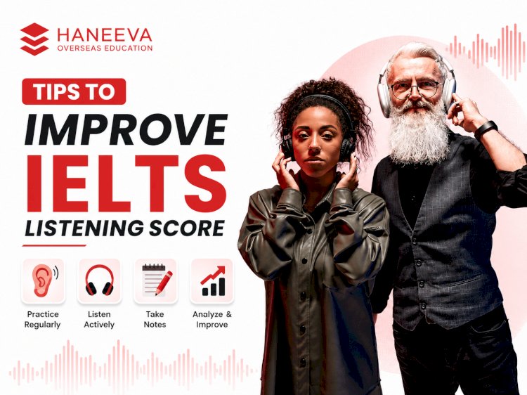 Tips to improve IELTS listening score