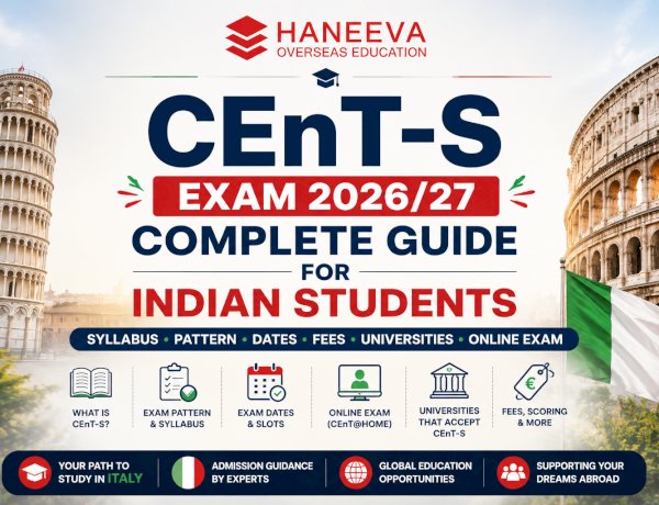 CEnT-S Exam for Italy: Complete Guide for Indian Students 2026/27