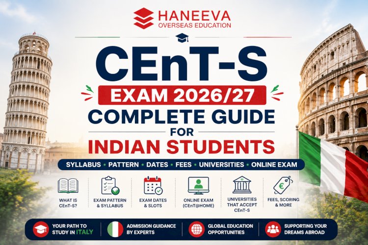 CEnT-S Exam for Italy: Complete Guide for Indian Students 2026/27