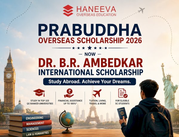 Dr. B.R. Ambedkar International Scholarship 2026 (Formerly Prabuddha Overseas Scholarship) – Karnataka | Eligibility, Benefits & Application